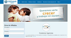 Desktop Screenshot of costamaragencias.com