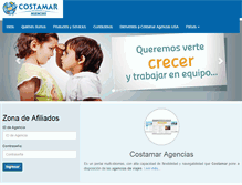 Tablet Screenshot of costamaragencias.com